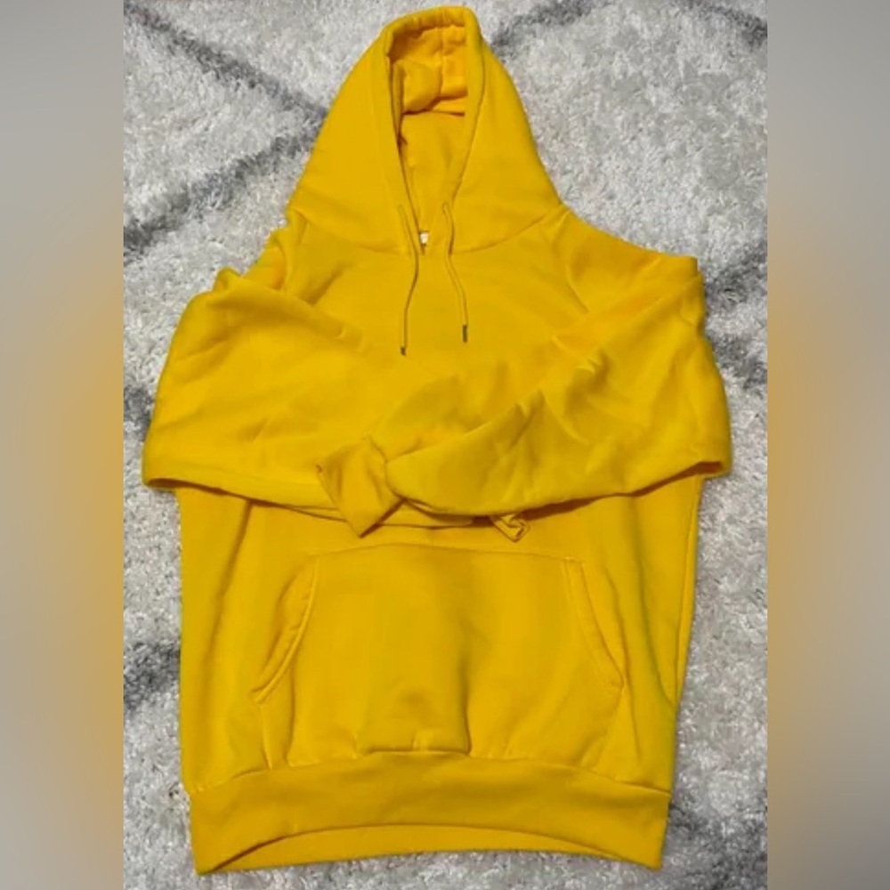 Cozy drawstring cotton hoodie